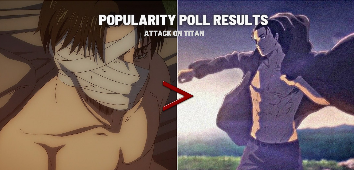 Attack on Titan Character Popularity Poll (Tumblr Version) : r/titanfolk
