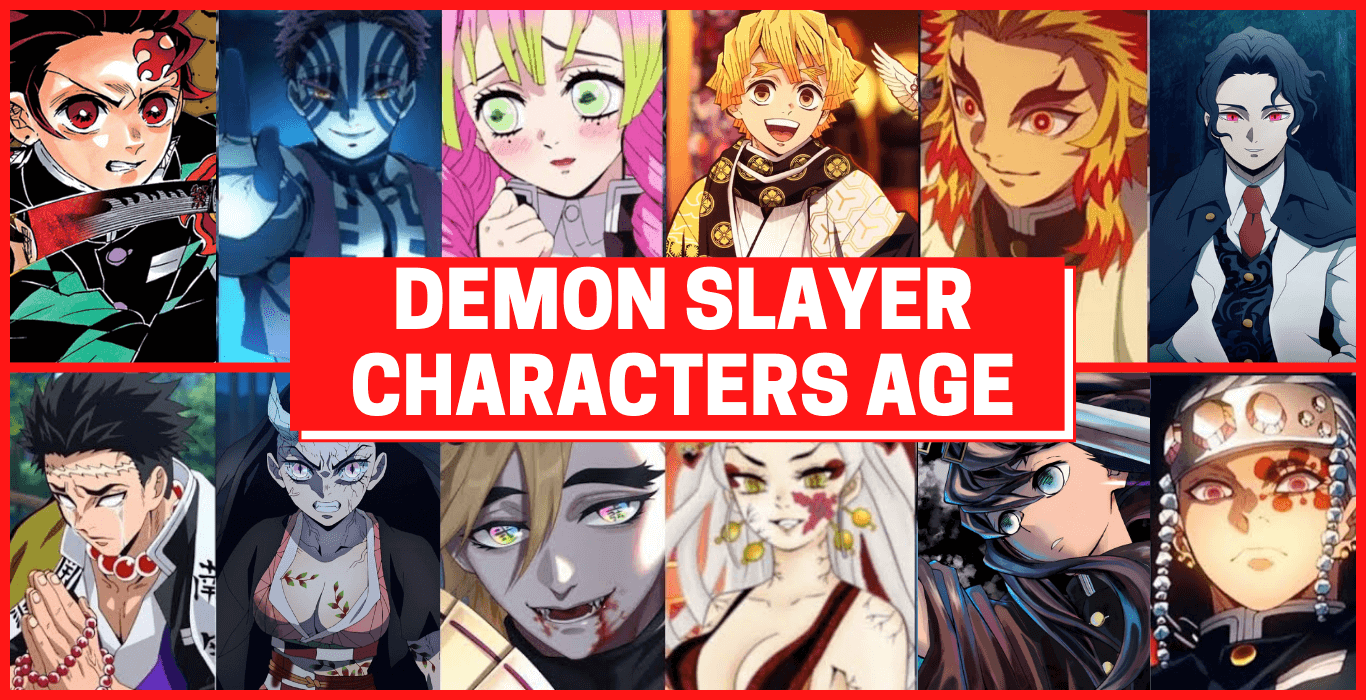 All The Demon Slayer Character S Real Age According To Manga