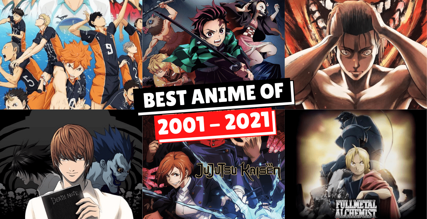 Best Anime Series Of Each Year (2001-2021) - Anime Galaxy