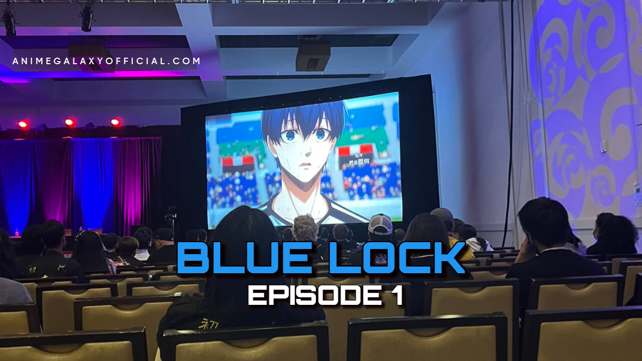 Football Anime Blue Lock Episode 1 Premiered At Anime Expo 2022