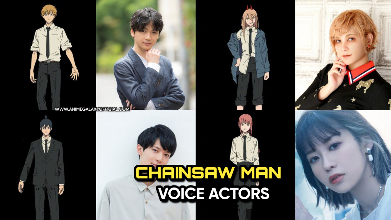 Miccostumes - Chainsaw man VA's and their characters! Cr