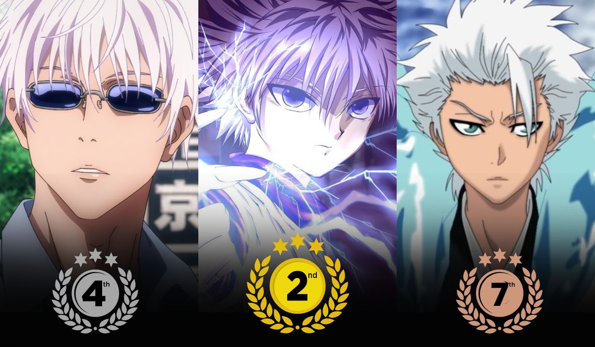 Top 25 Most Popular White Hair Anime Characters